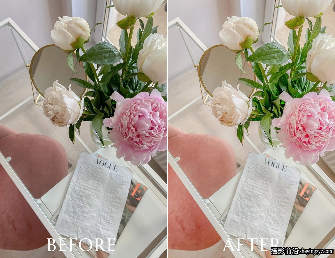 10种网红打卡INS风格lr预设及手机预设 Bright Natural Presets