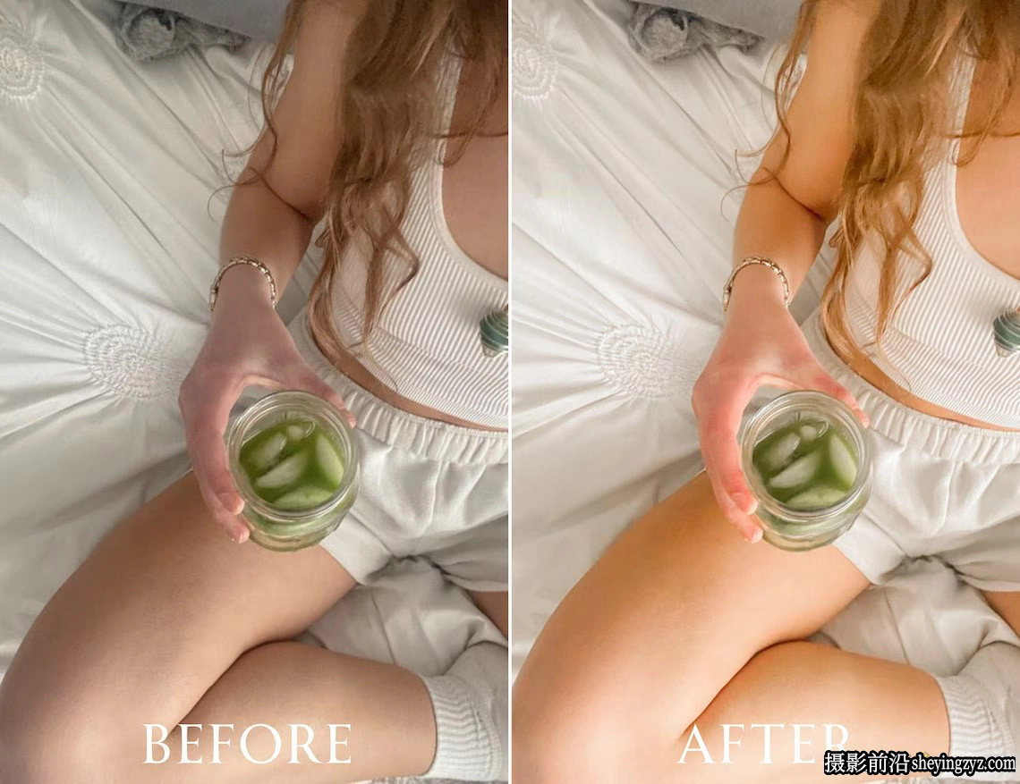 10种网红通透肤色调色lr预设及手机预设 THAT GIRL Lightroom Presets