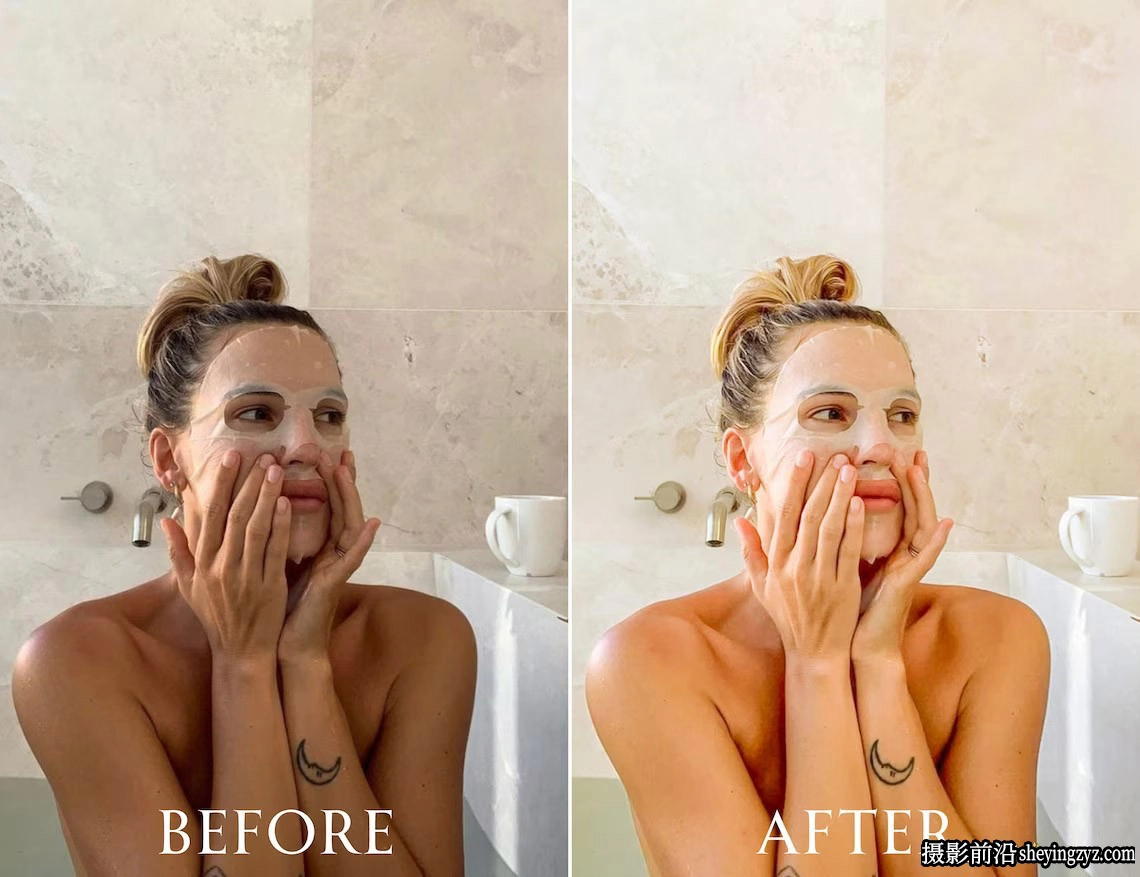 10种网红通透肤色调色lr预设及手机预设 THAT GIRL Lightroom Presets