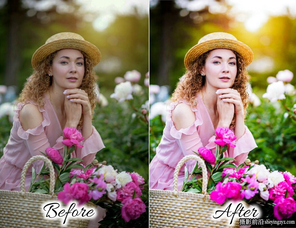 浪漫花季网红人像摄影LR预设及手机LR预设 SPRING Lightroom Presets