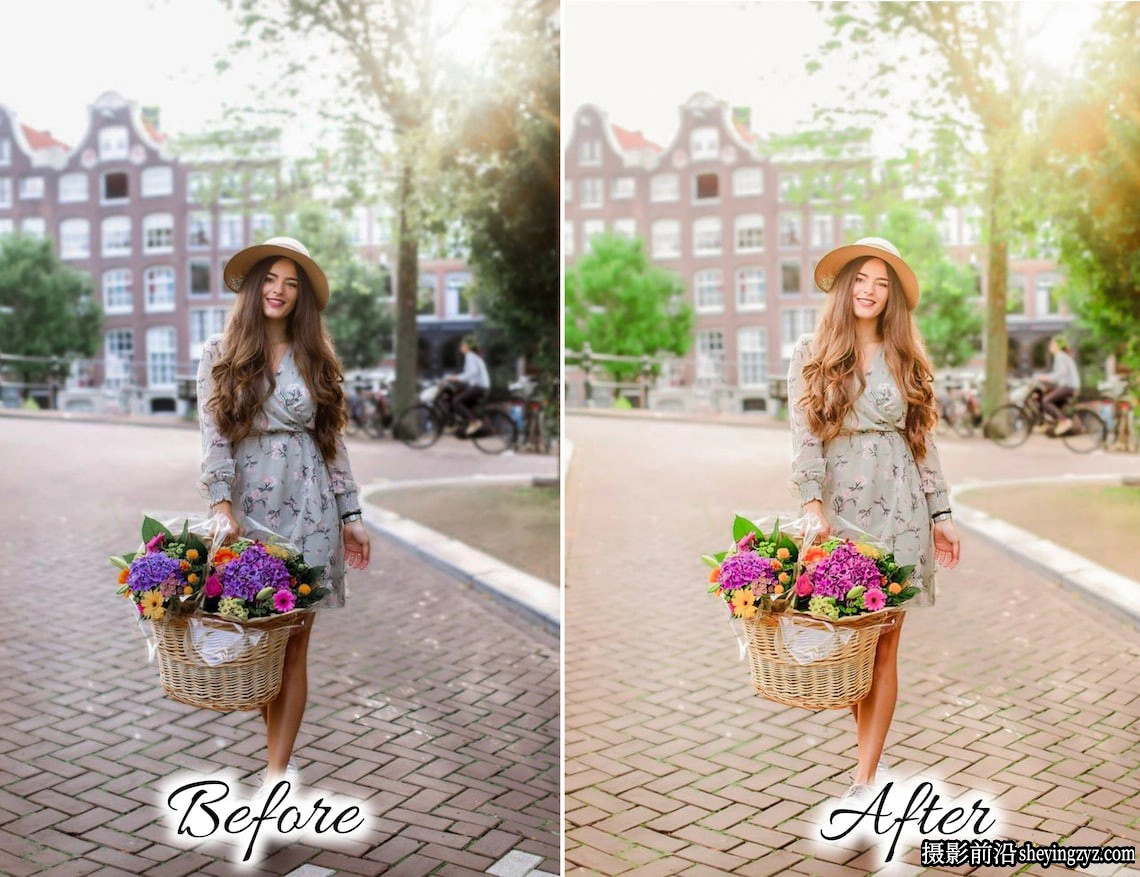 浪漫花季网红人像摄影LR预设及手机LR预设 SPRING Lightroom Presets