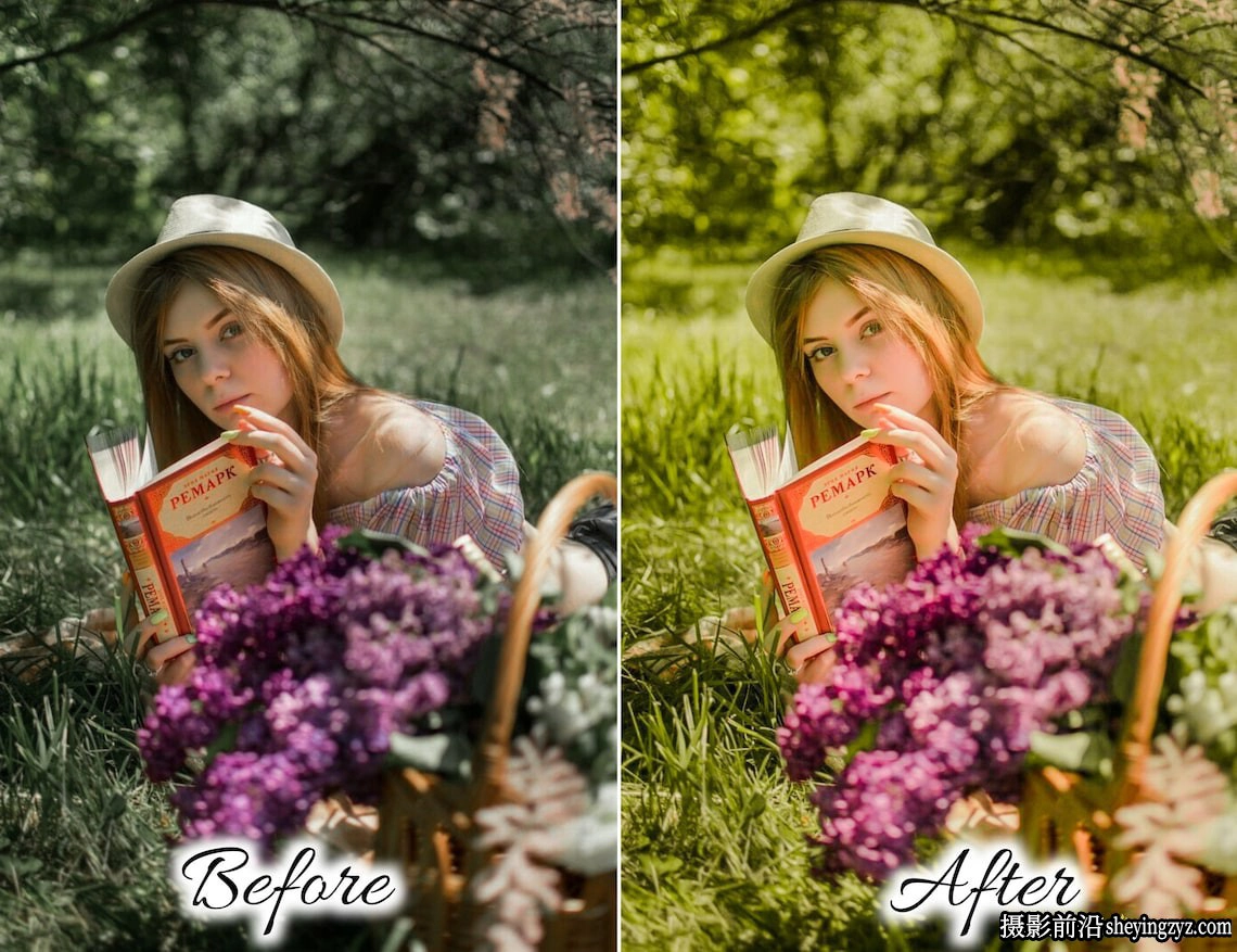 浪漫花季网红人像摄影LR预设及手机LR预设 SPRING Lightroom Presets