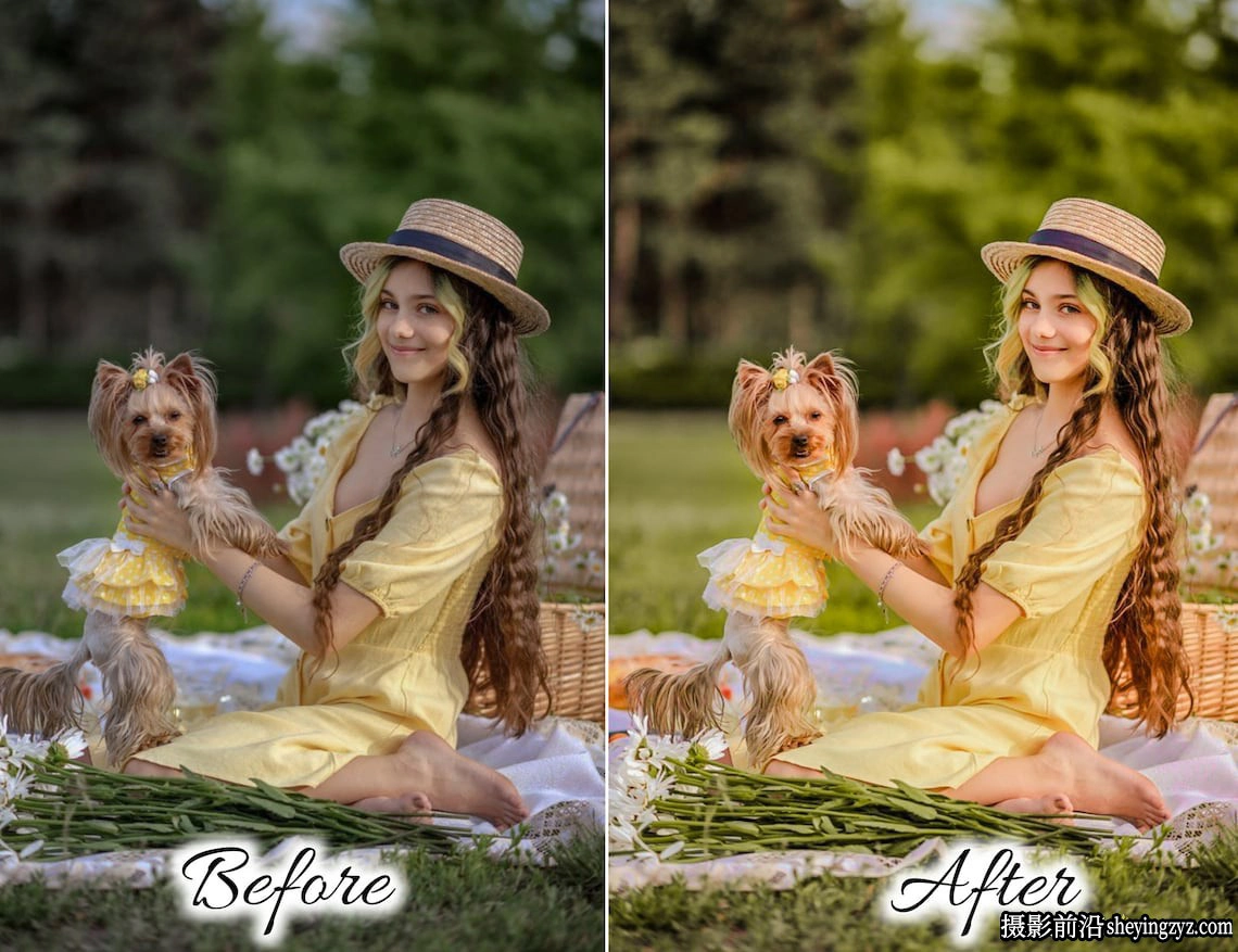 浪漫花季网红人像摄影LR预设及手机LR预设 SPRING Lightroom Presets