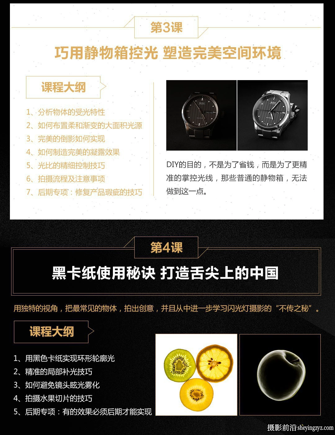 20种产品人像摄影闪光灯特训班商业案例分析完整中文教程