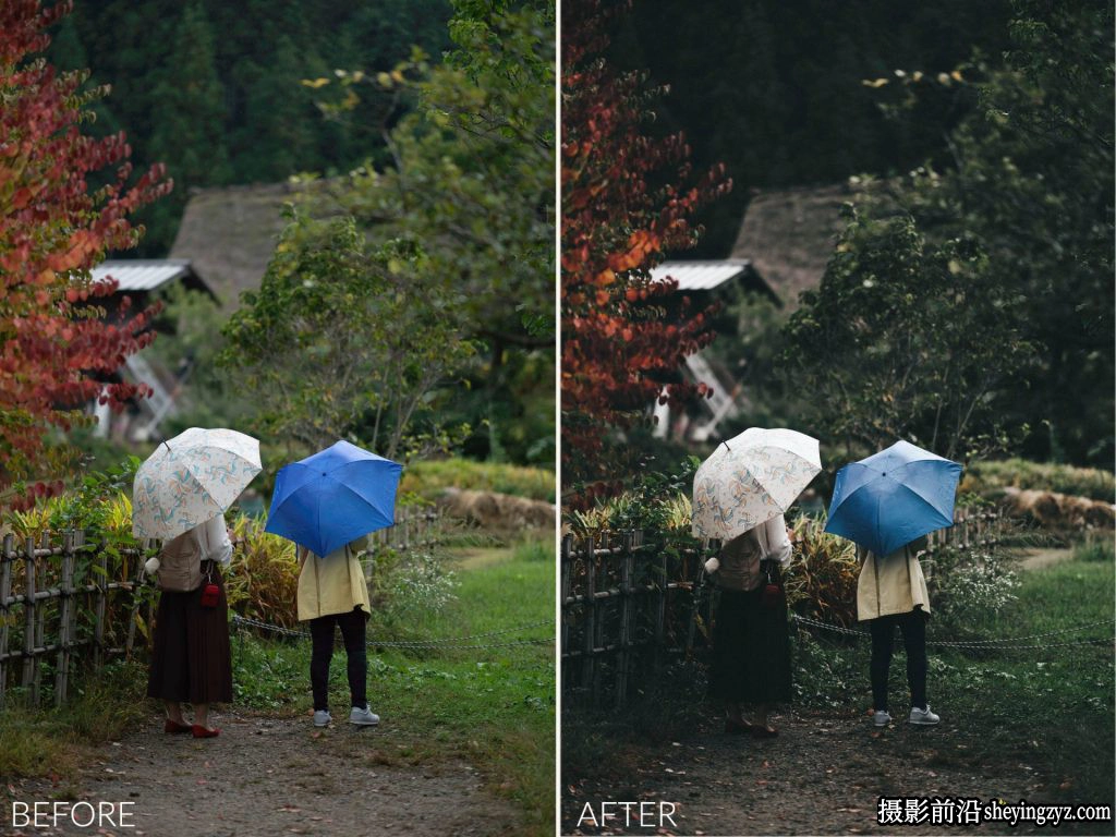 摄影师Sean Dalton黑暗忧郁情绪风光lr预设 Dark &amp; Moody Preset
