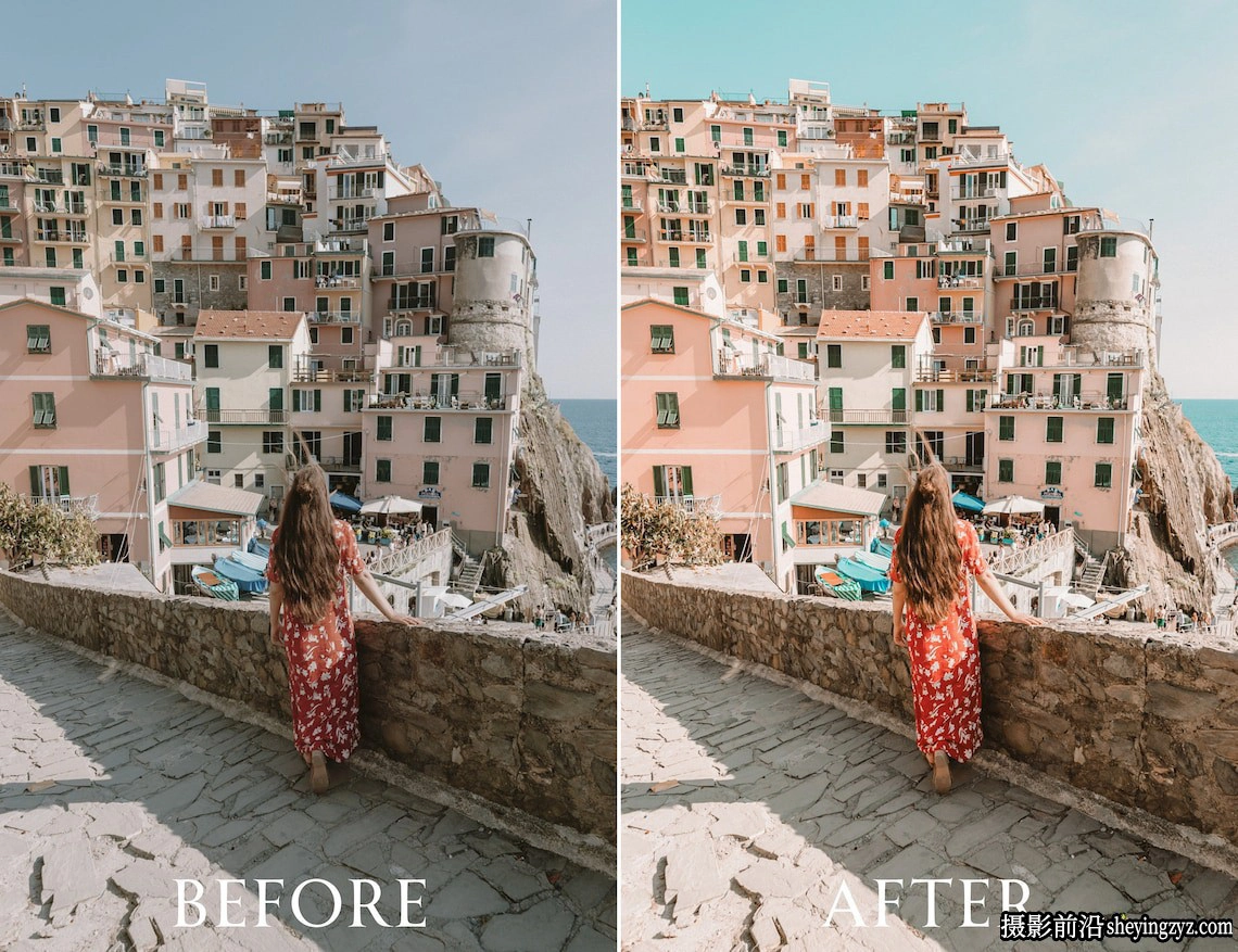 意大利旅拍INS人像lr预设及手机版lr预设 Italy Lightroom Presets