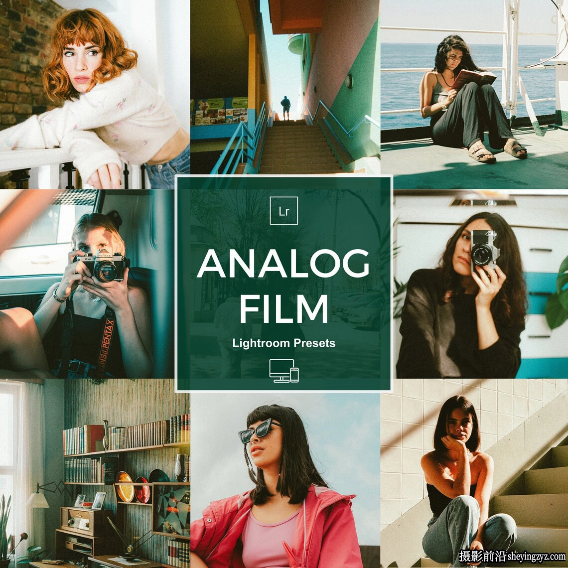 10种胶片模拟Lr预设及手机lr预设 Analog Film Lightroom Presets