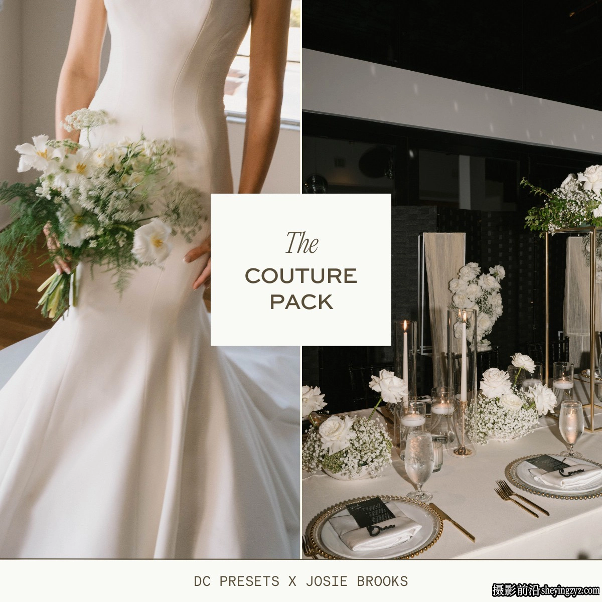 高端时尚婚礼大片lr预设 Dawn Charles DCxJB Couture Pack