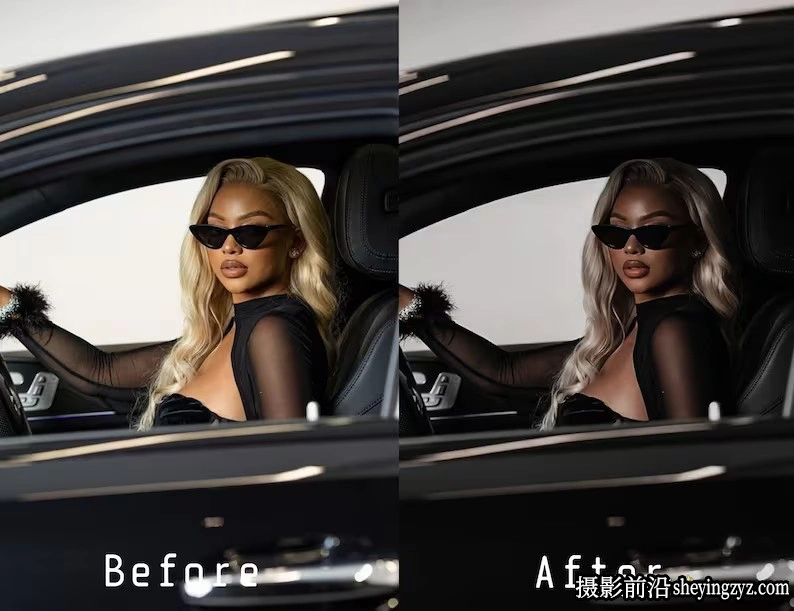 质感电影情绪人像lr预设及手机lr预设 Black Lightroom Presets