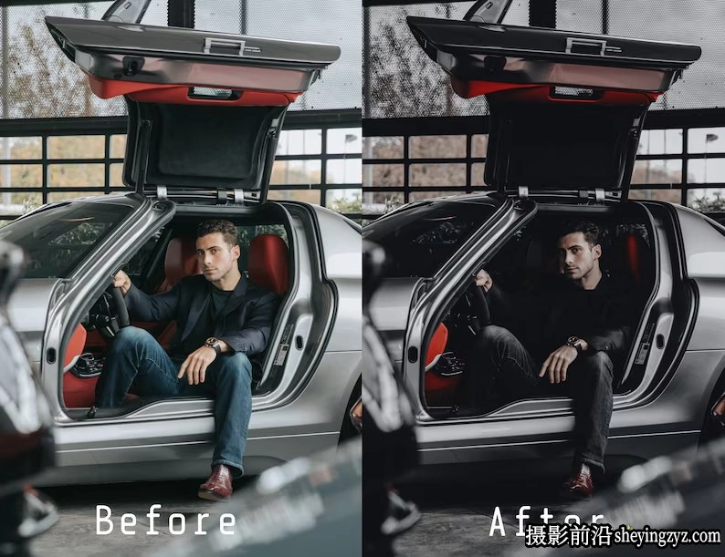 质感电影情绪人像lr预设及手机lr预设 Black Lightroom Presets