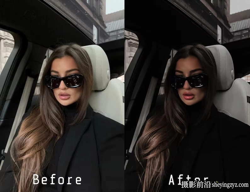 质感电影情绪人像lr预设及手机lr预设 Black Lightroom Presets