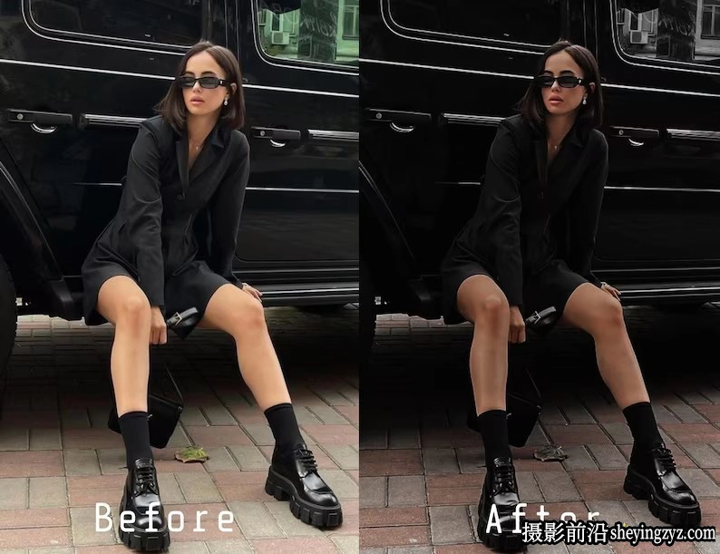 质感电影情绪人像lr预设及手机lr预设 Black Lightroom Presets