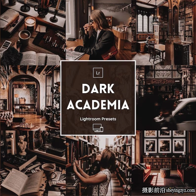 咖啡色调电影人像lr预设及手机lr预设 Academia Lightroom Presets
