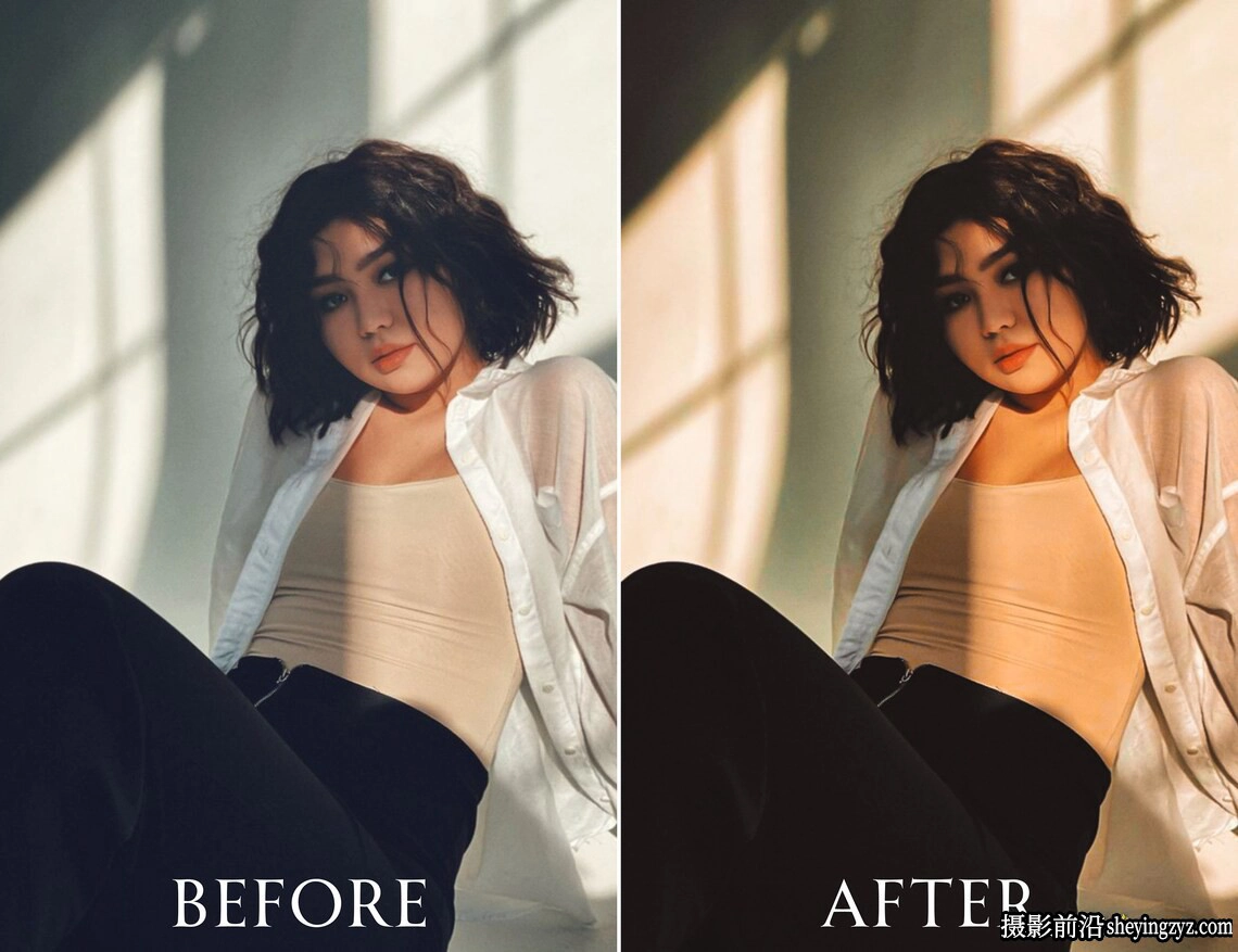 黄金时段逆光人像lr预设及手机lr预设 Golden Hour Lightroom Presets