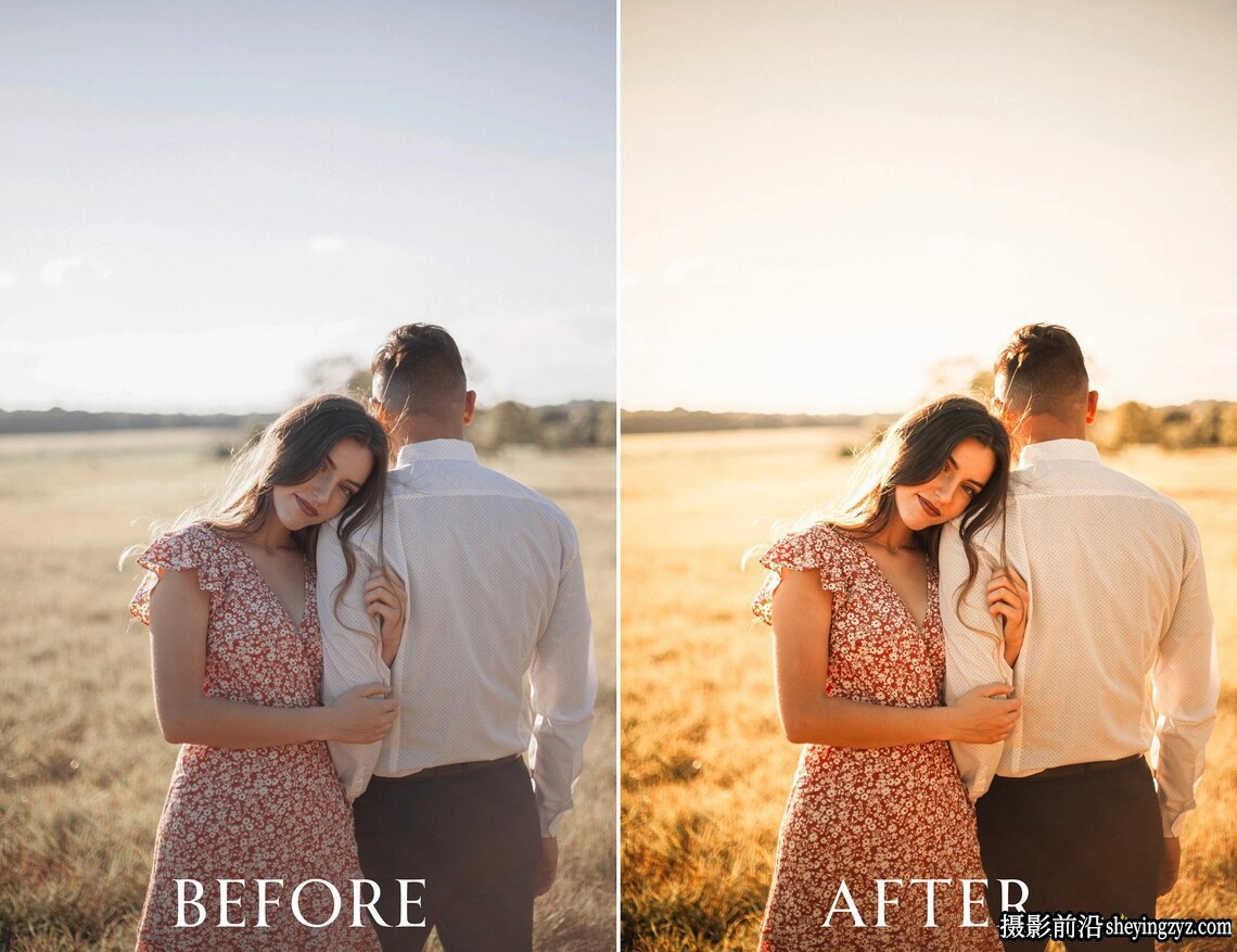 黄金时段逆光人像lr预设及手机lr预设 Golden Hour Lightroom Presets