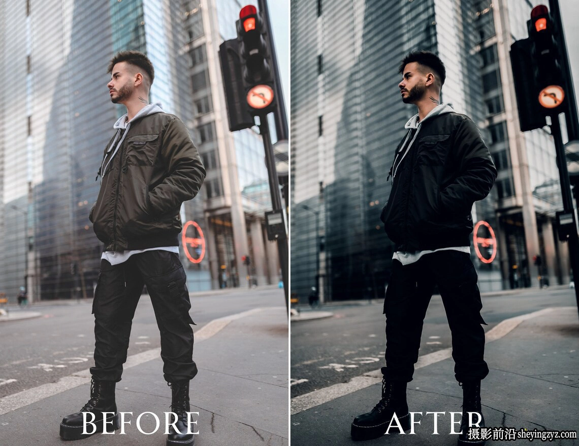 经典黑暗街拍电影lr预设及手机lr预设 Cinematic Lightroom Presets