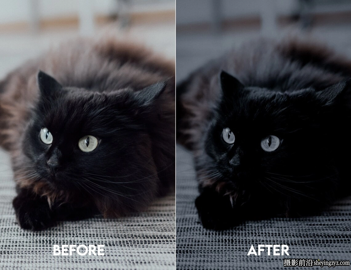 10种深黑色电影人像Lr预设及手机lr预设 Blvck Paris Lightroom Presets