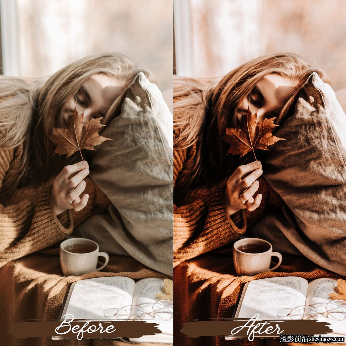 秋季浪漫人像调色lr预设及手机预设 Rustic Fall Lightroom Presets