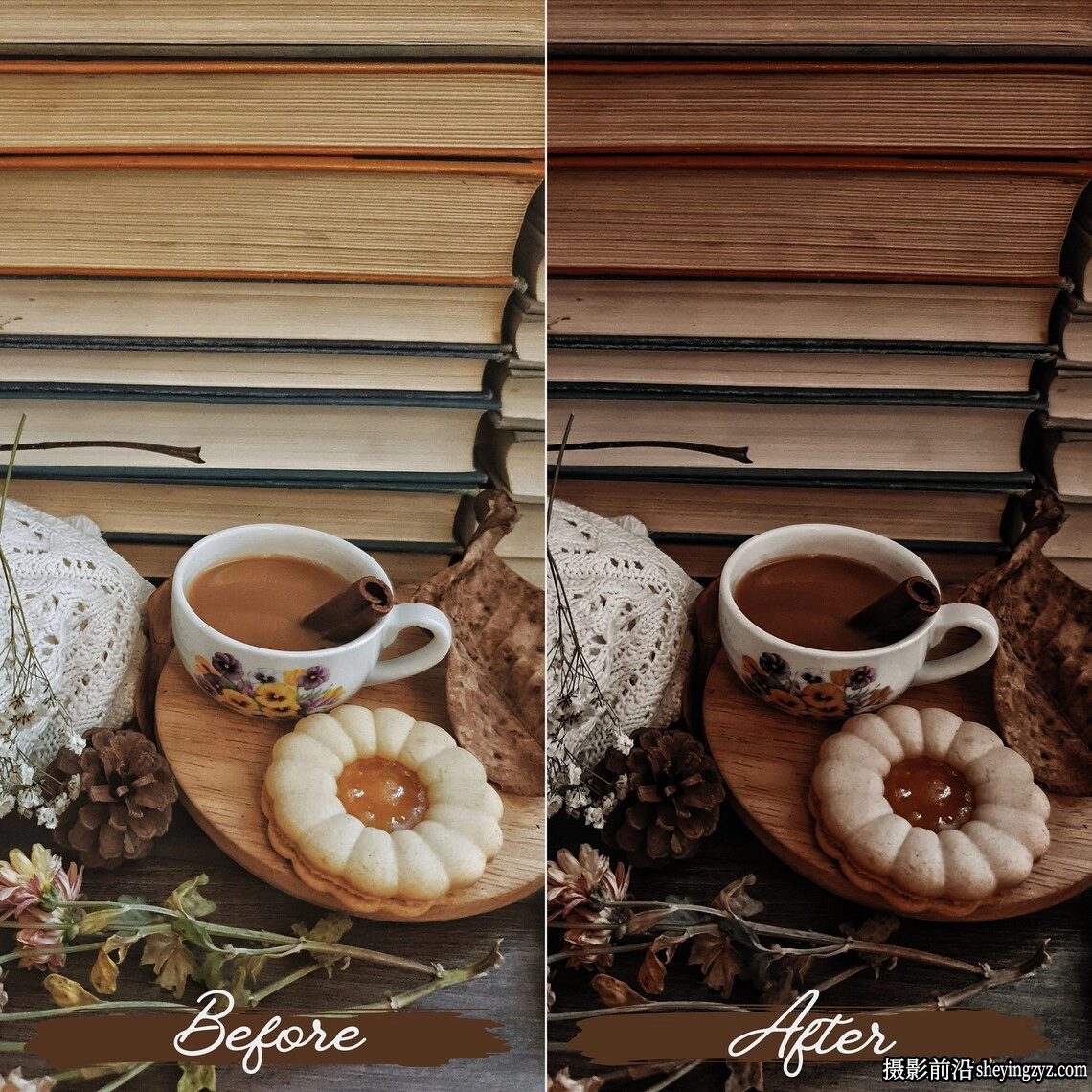 秋季浪漫人像调色lr预设及手机预设 Rustic Fall Lightroom Presets