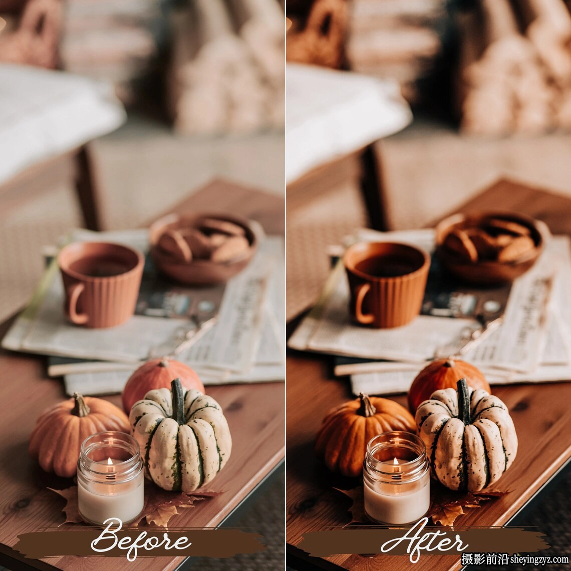 秋季浪漫人像调色lr预设及手机预设 Rustic Fall Lightroom Presets