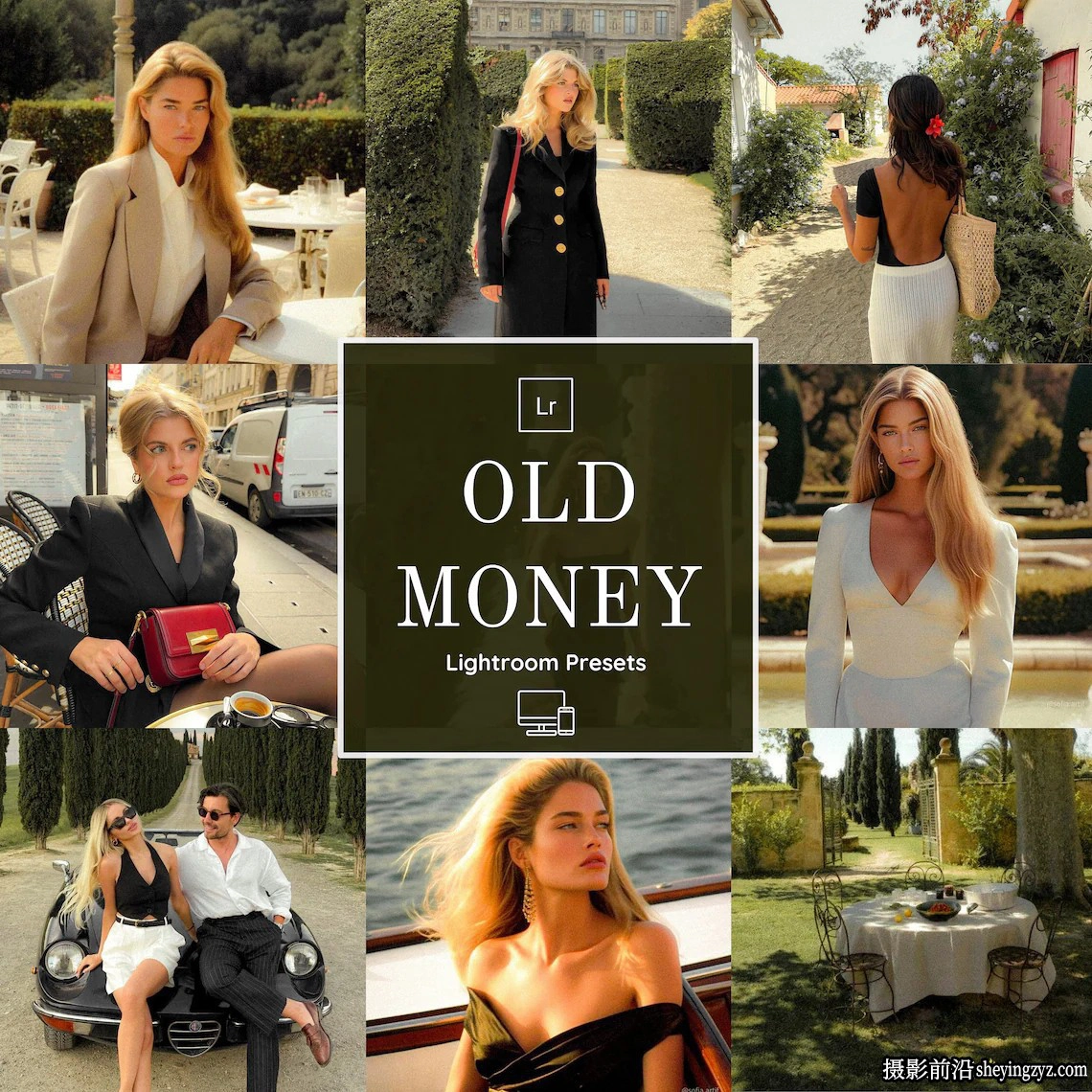 彩色复古电影胶片Lr预设/手机lr预设 Old Money Lightroom Presets