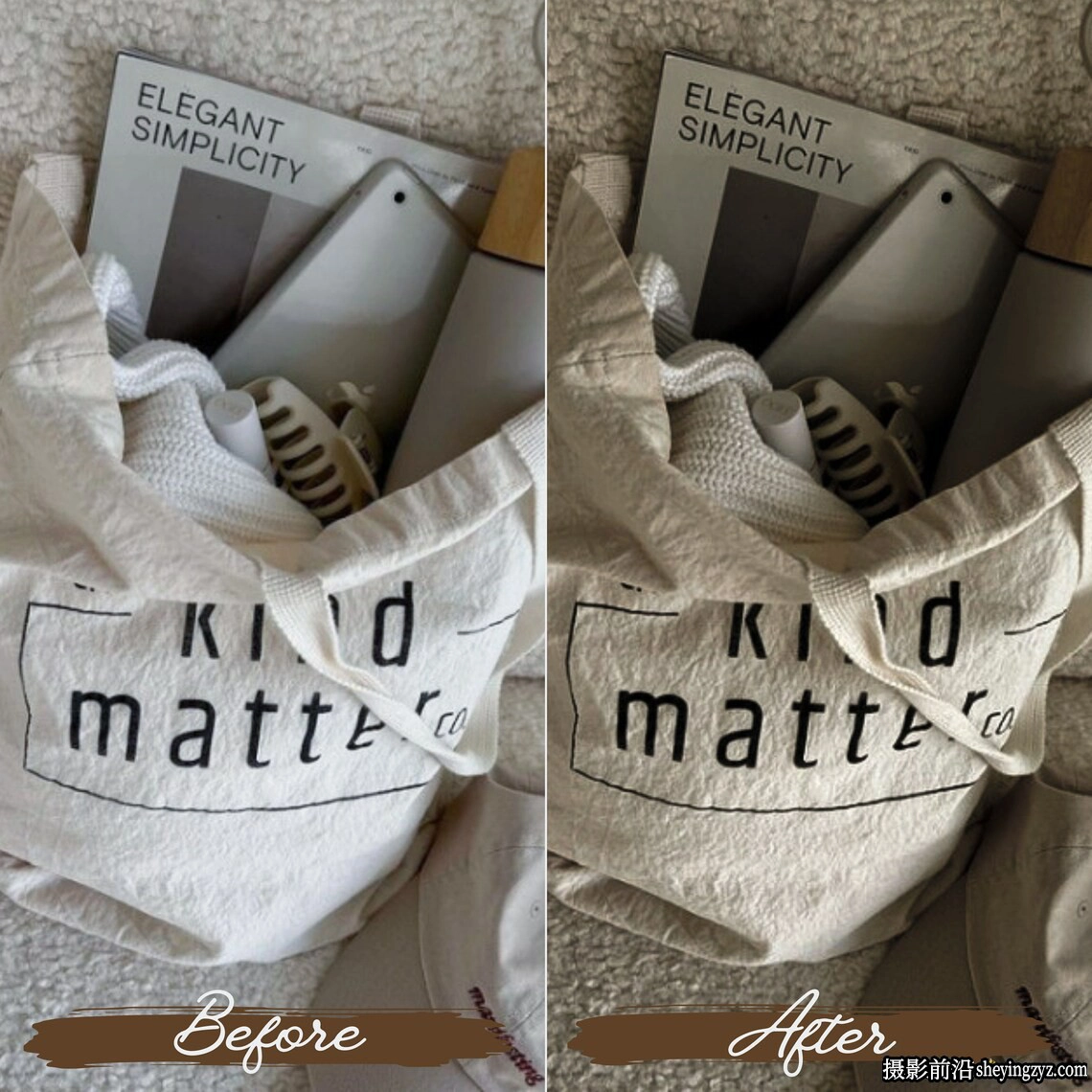 INS网红米色系人像免费lr预设/手机lr预设 Beige Lightroom Presets