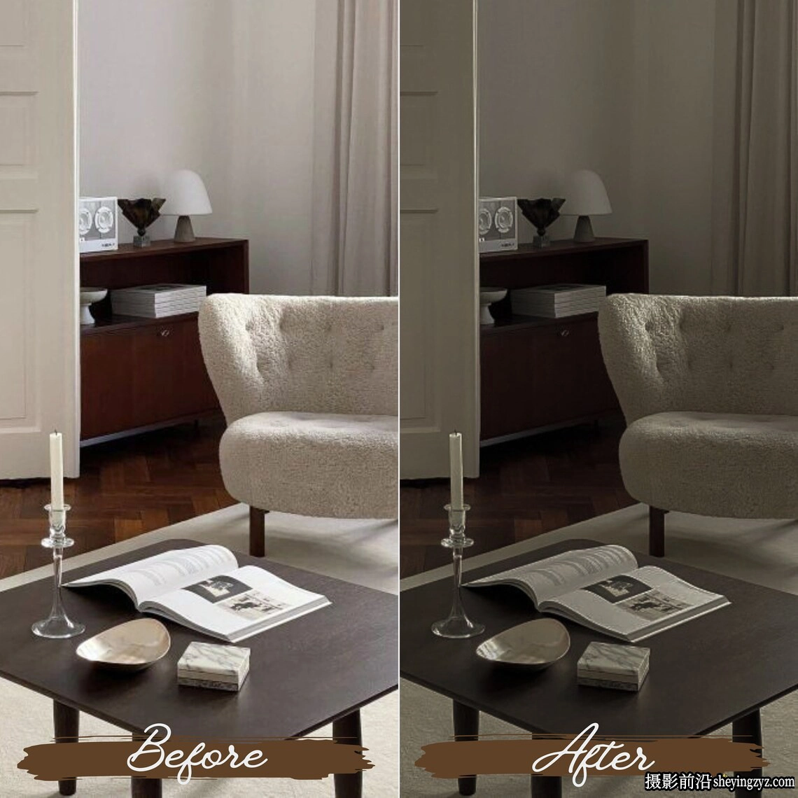 INS网红米色系人像免费lr预设/手机lr预设 Beige Lightroom Presets