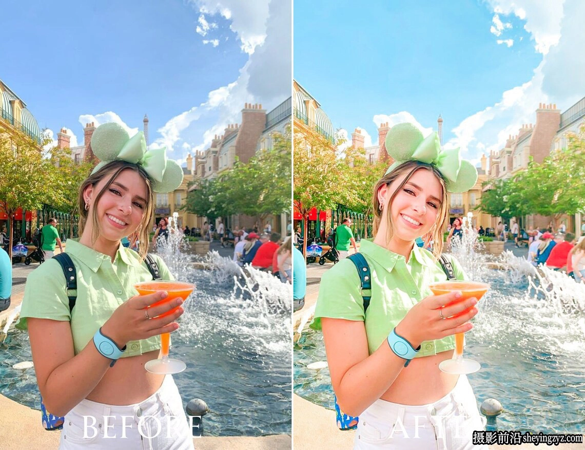 网红夏季旅拍人像lr预设及手机版lr预设 Travel Lightroom Presets