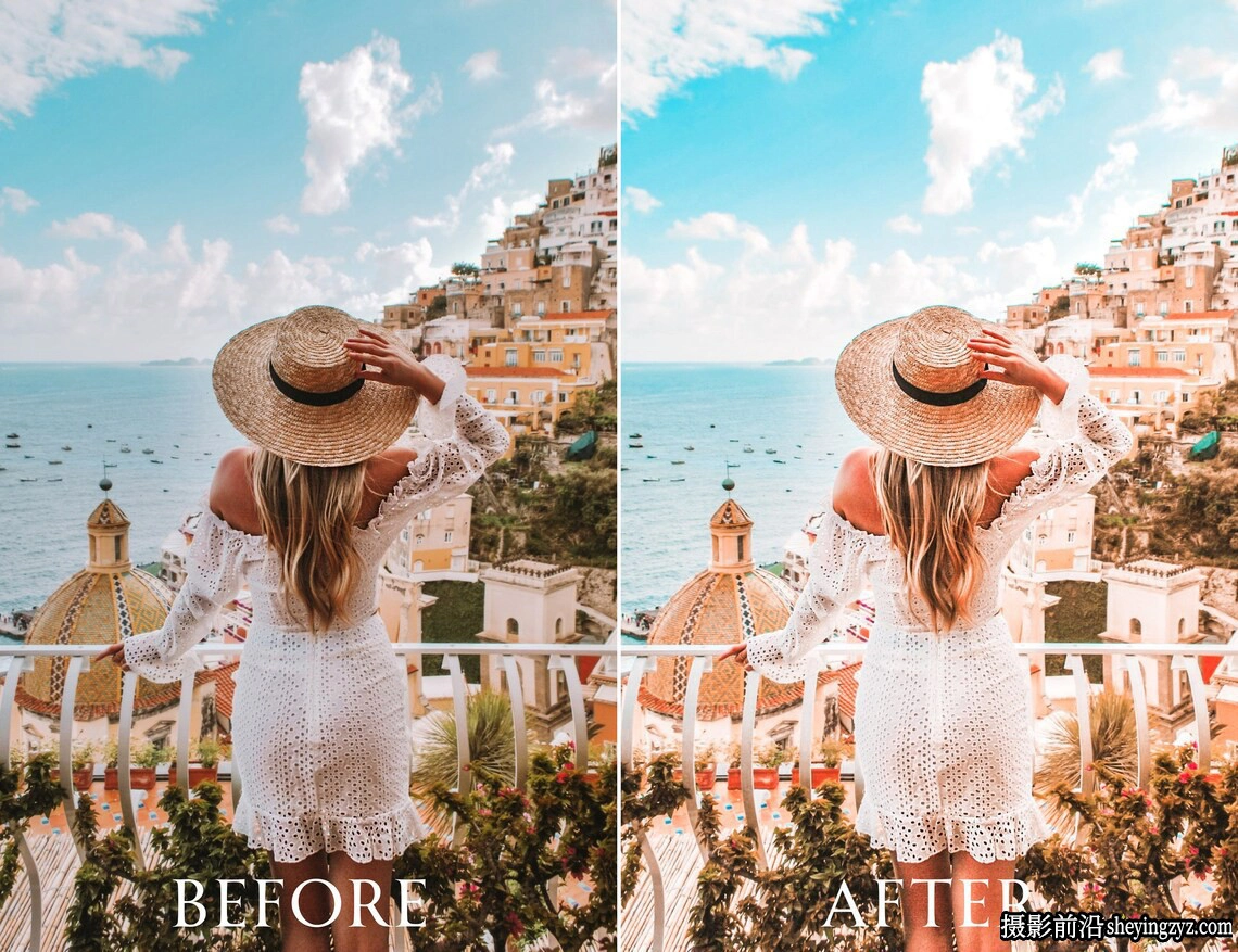 网红夏季旅拍人像lr预设及手机版lr预设 Travel Lightroom Presets