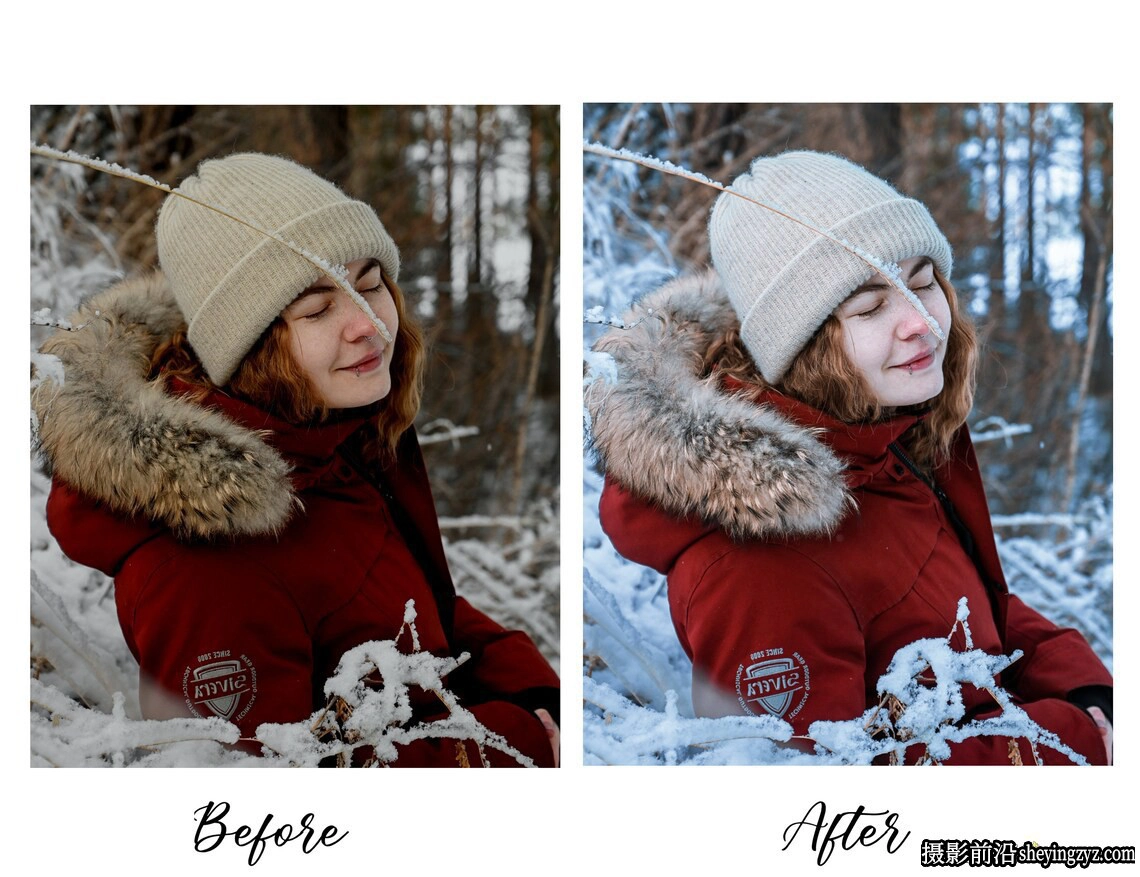 冬季人像调色lr预设及手机版lr预设 Winter Lightroom Presets
