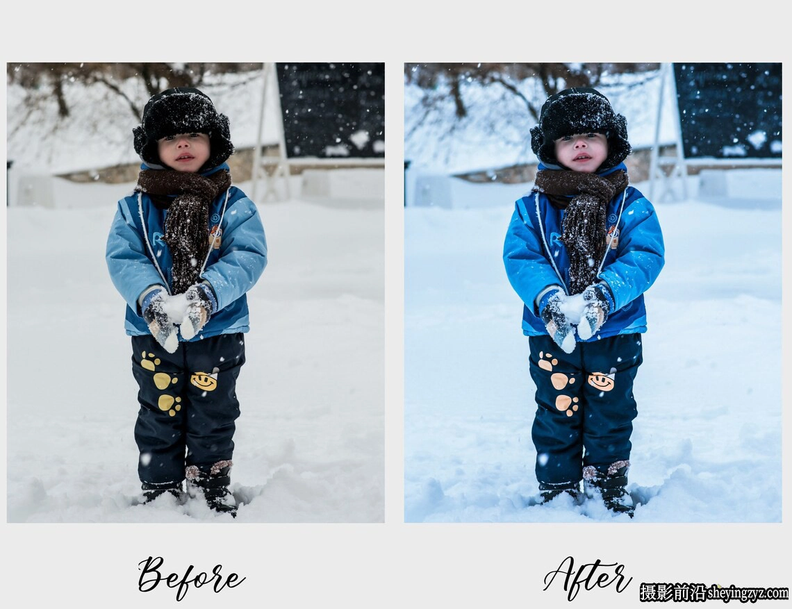冬季人像调色lr预设及手机版lr预设 Winter Lightroom Presets