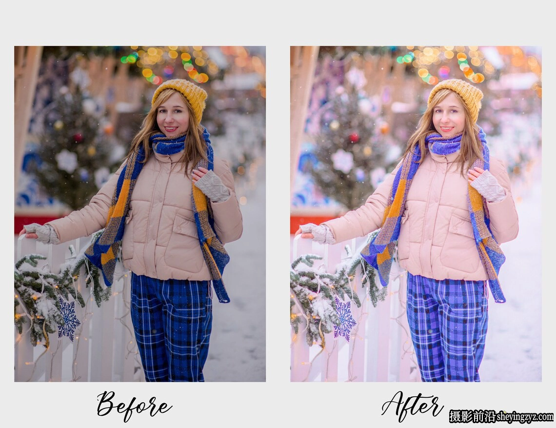 冬季人像调色lr预设及手机版lr预设 Winter Lightroom Presets