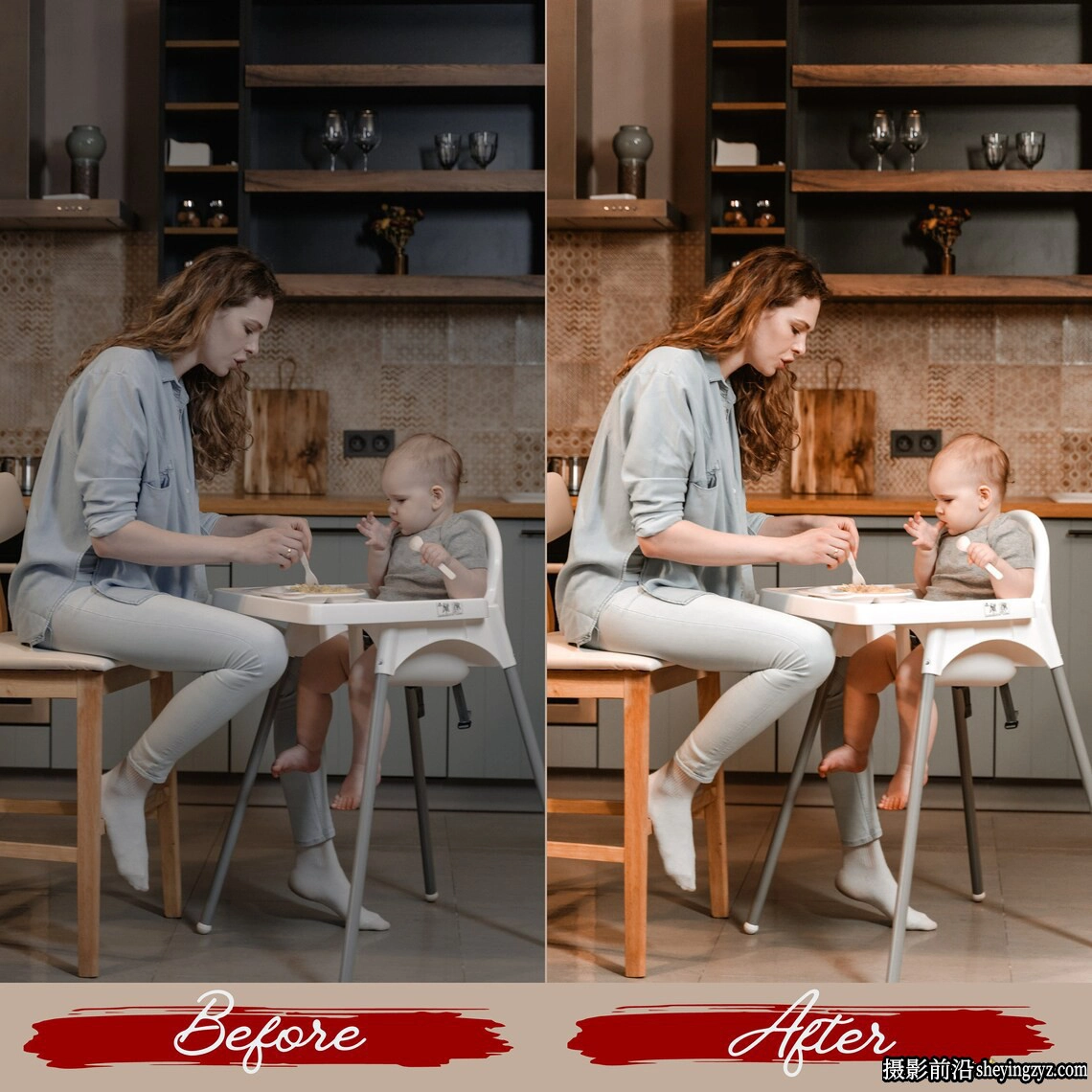 波西米亚家庭人像lr预设及手机lr预设 Blogger Lightroom Presets