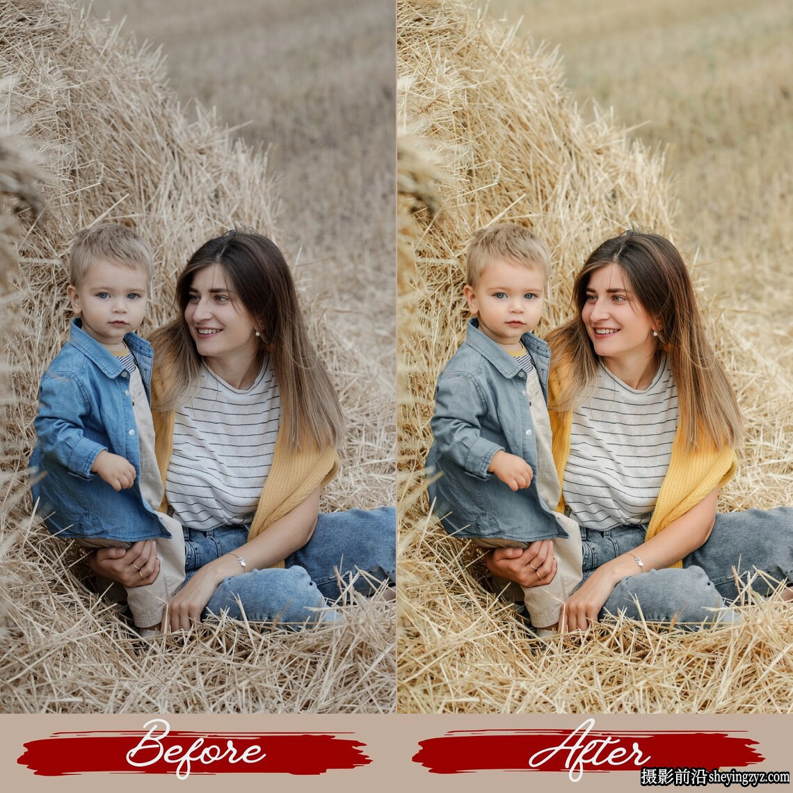波西米亚家庭人像lr预设及手机lr预设 Blogger Lightroom Presets