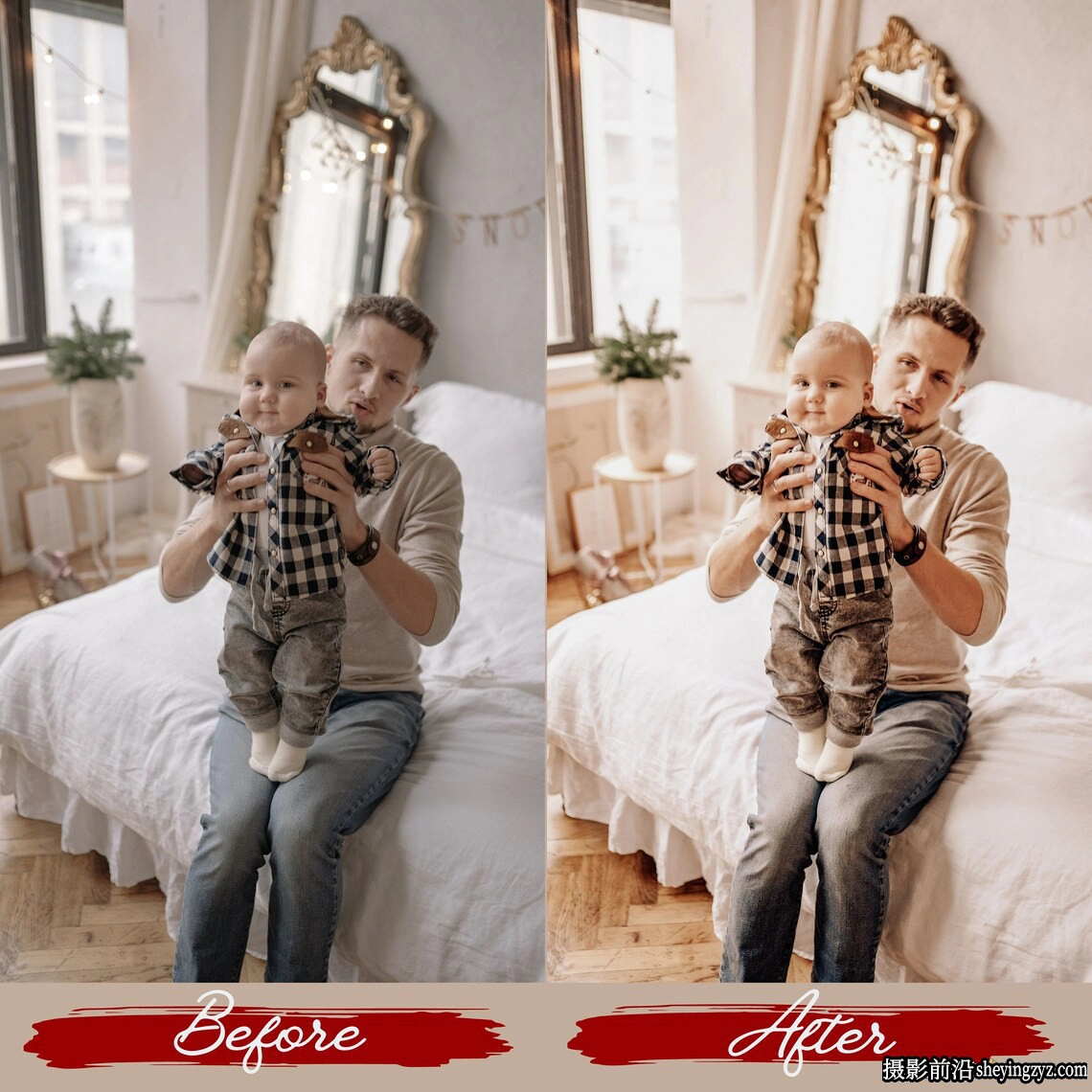 波西米亚家庭人像lr预设及手机lr预设 Blogger Lightroom Presets