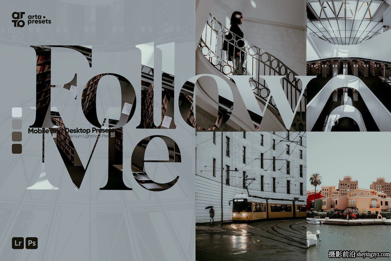 城市街头摄影及手机lr预设Lr预设ARTA-Follow Me Lightroom Presets