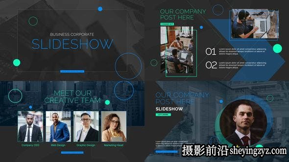 AE模板-商务包装宣传片头模版 Corporate Promo Pack