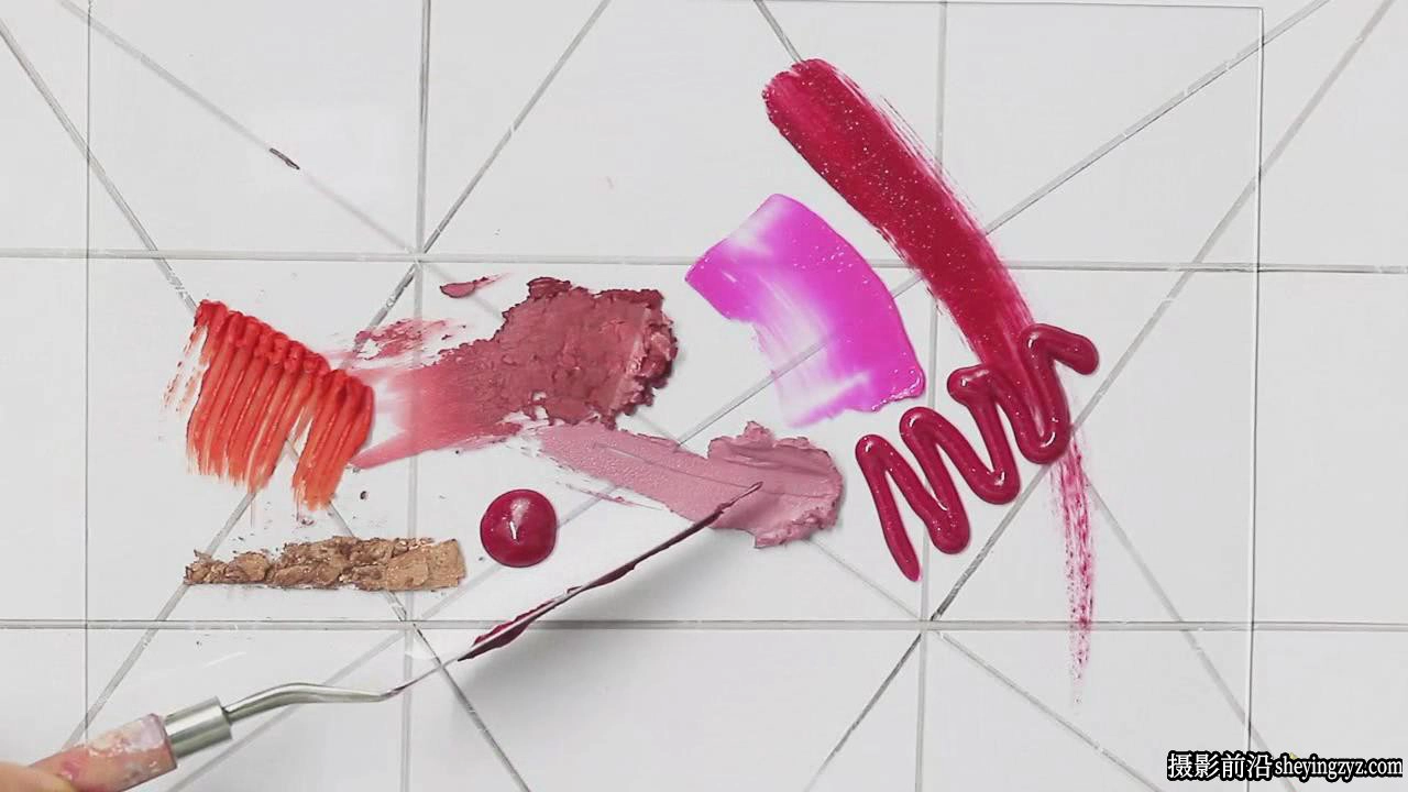 Nehha Deshmukh产品摄影-口红唇膏化妆品样本拍摄及造型-中英字幕