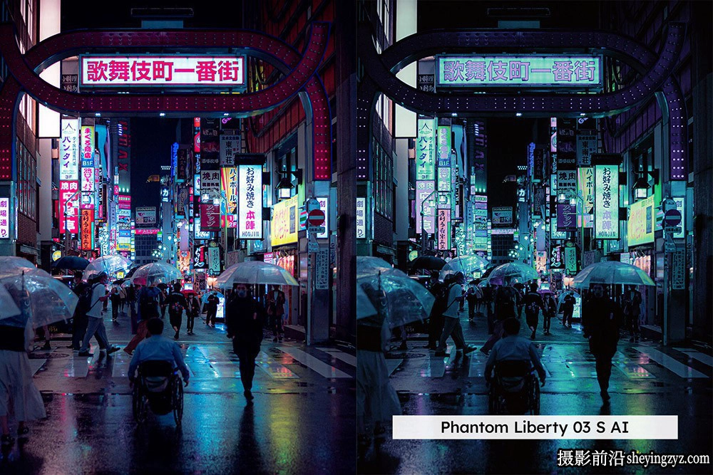 城市霓虹灯AI自适应lr预设及LUT预设Night Rush Lightroom and LUTs