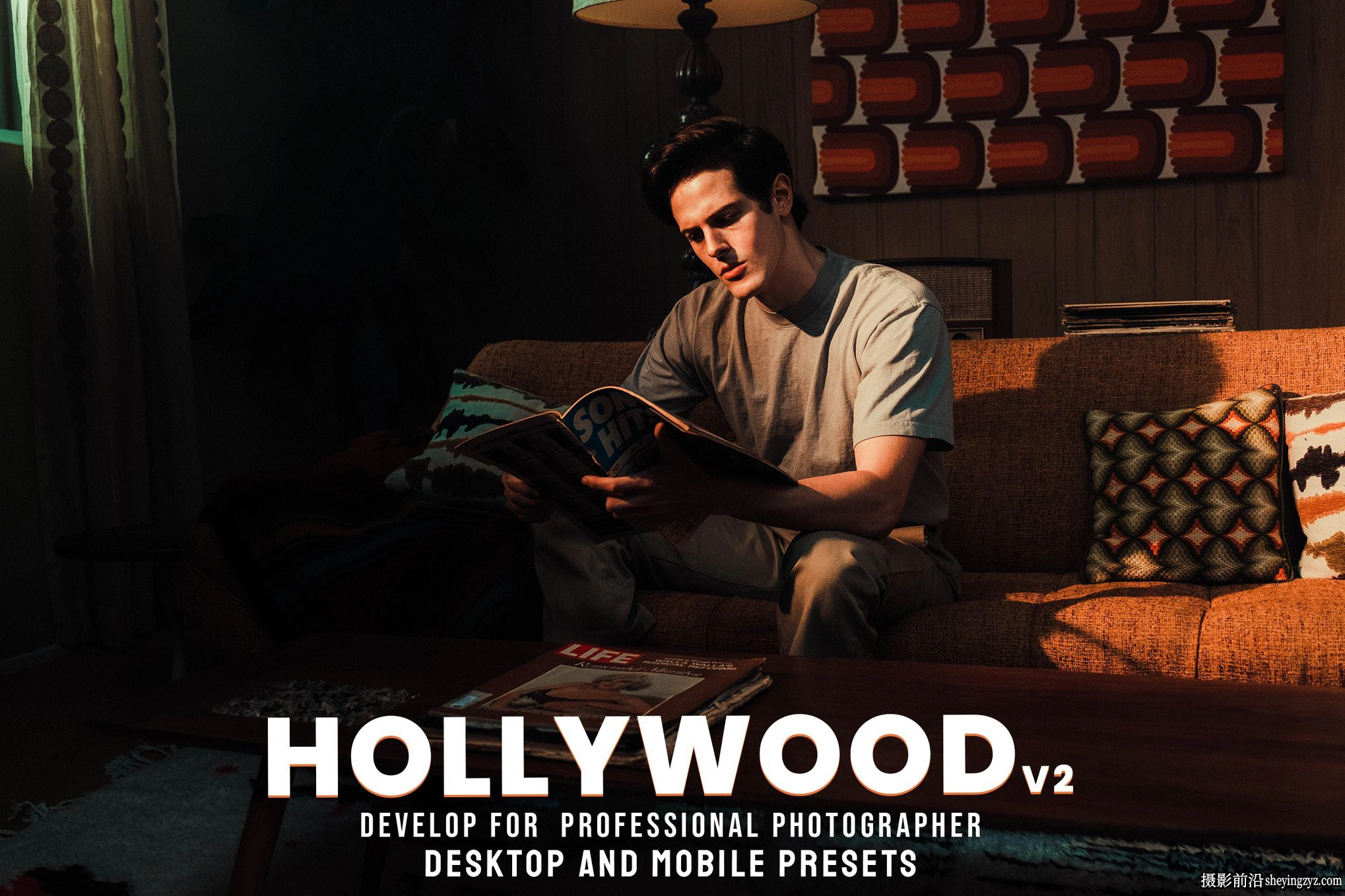 9种免费好莱坞电影色彩lr预设及手机版lr预设 Hollywood - Presets v2