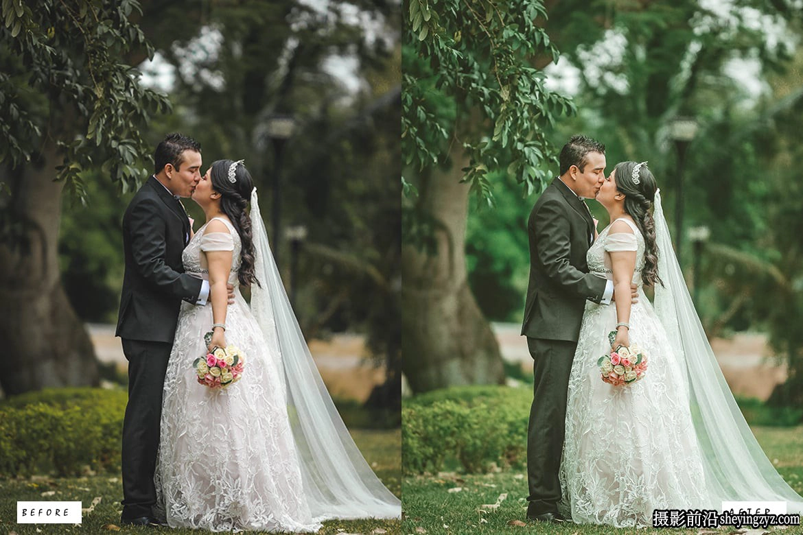10种明亮通透电影婚礼lr预设 Light Airy Wedding Lightroom Presets