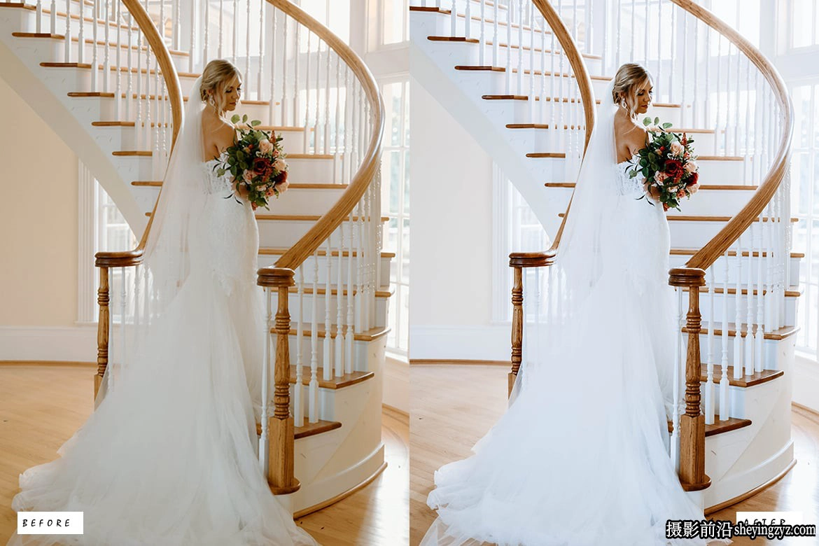 10种明亮通透电影婚礼lr预设 Light Airy Wedding Lightroom Presets