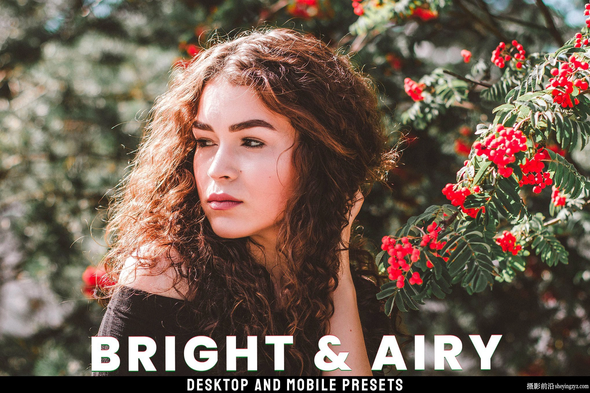 8种明亮胶片人像lr预设/手机lr预设 Bright  Airy - Lightroom Presets