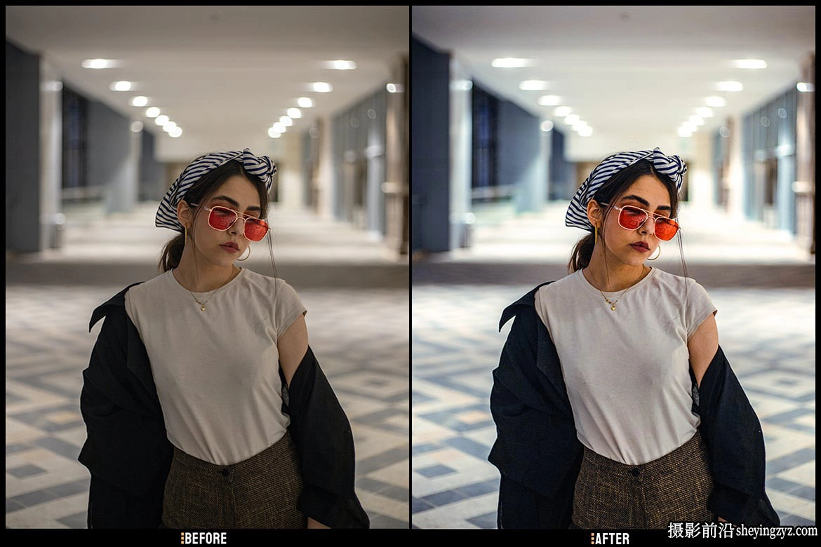 8种明亮胶片人像lr预设/手机lr预设 Bright  Airy - Lightroom Presets