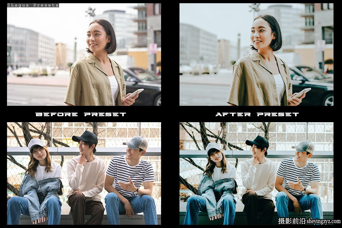 清新电影胶片lr预设及手机lr预设 korean Vibes Lightroom Presets
