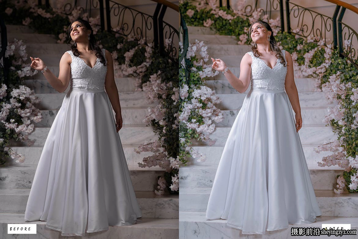 16种明亮婚礼人像后期调色Lightroom预设 Wedding Lightroom Presets