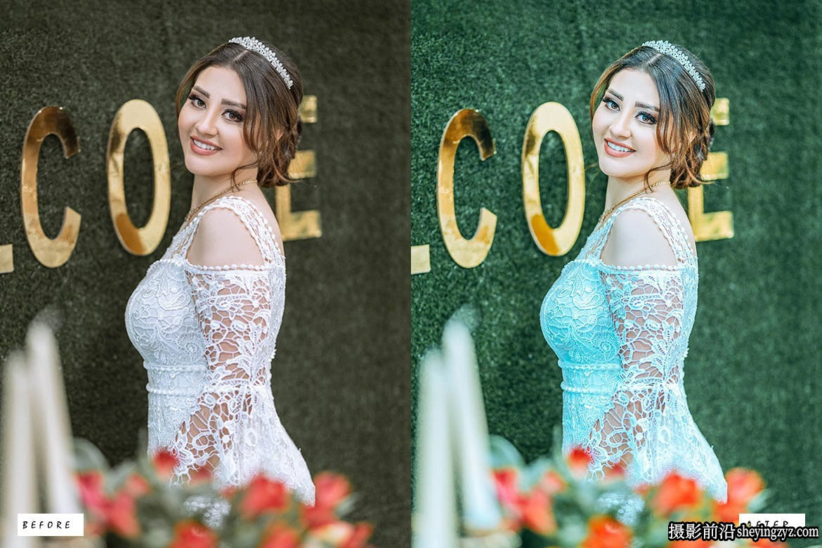16种明亮婚礼人像后期调色Lightroom预设 Wedding Lightroom Presets