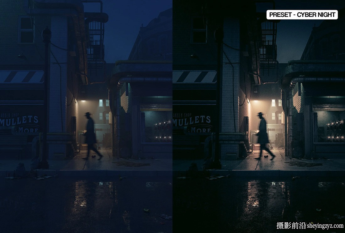 最好的街头摄影黑暗电影lr预设 Noir Collection 01 Presets