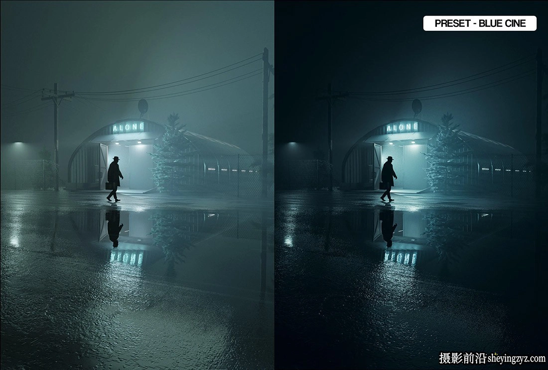 最好的街头摄影黑暗电影lr预设 Noir Collection 01 Presets