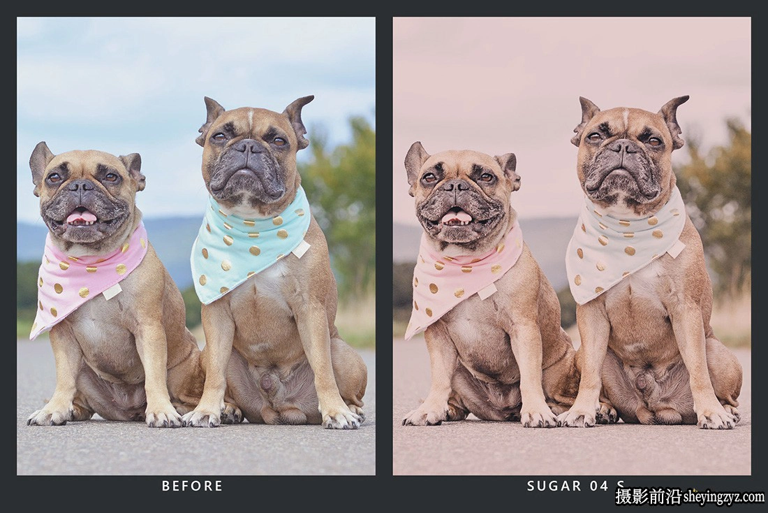 甜美马卡龙色彩LR预设/LUT预设 Macaroon Lightroom Presets/LUTs